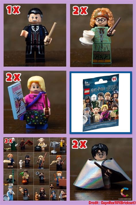 harry potter minifigure box distribution|harry potter lego figures.